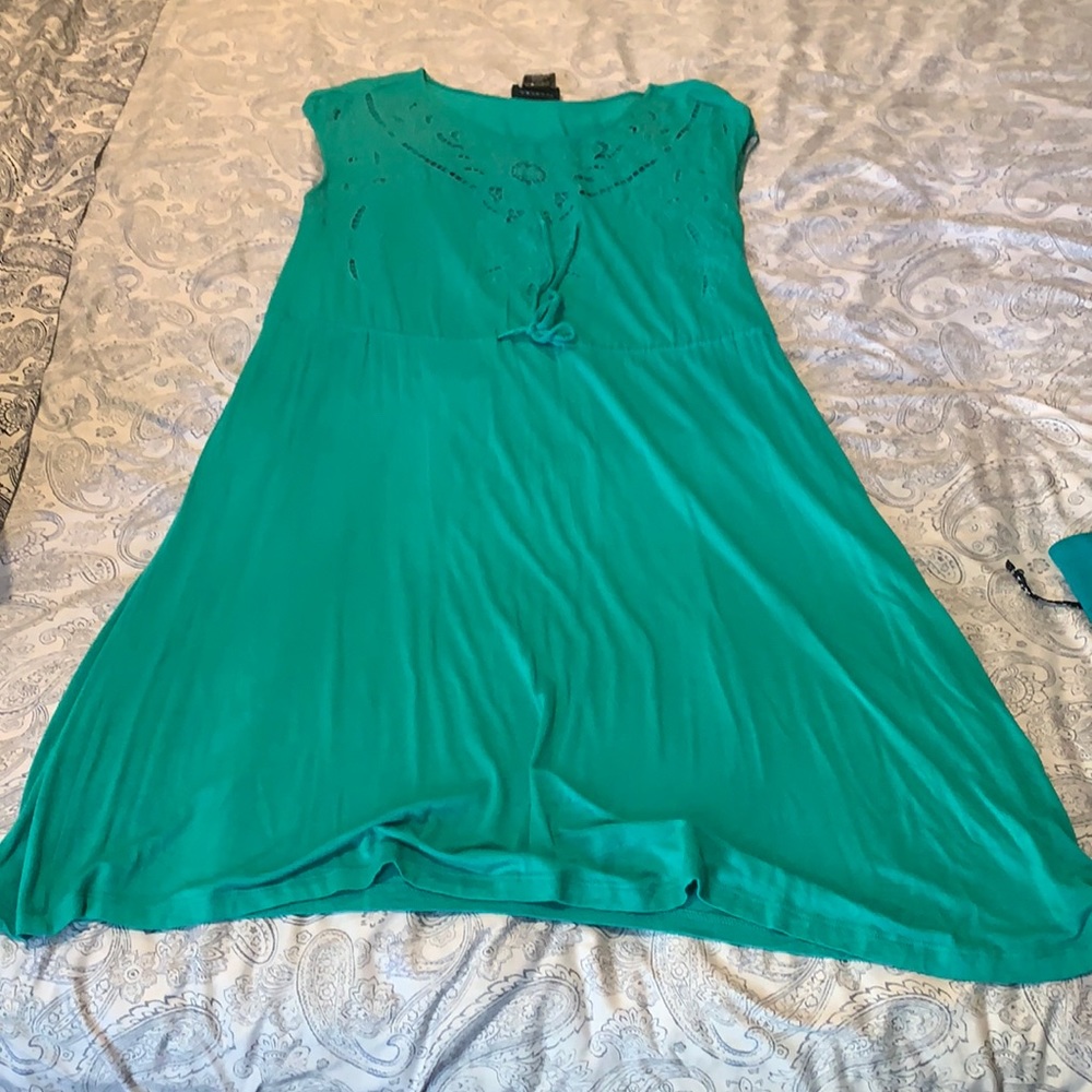 Teal sundress